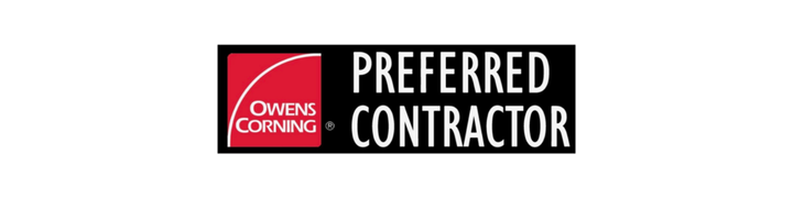 Owens Corning Preferred Contractor badge
